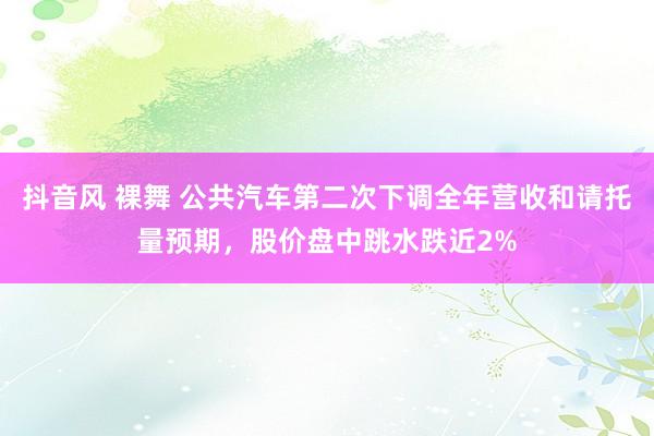 抖音风 裸舞 公共汽车第二次下调全年营收和请托量预期，股价盘中跳水跌近2%