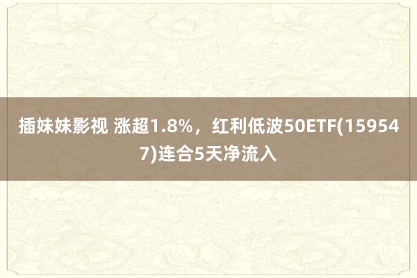 插妹妹影视 涨超1.8%，红利低波50ETF(159547)连合5天净流入