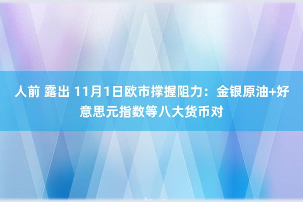 人前 露出 11月1日欧市撑握阻力：金银原油+好意思元指数等八大货币对